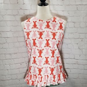 Love, Lilly Lobster Ballerina Cotton Top